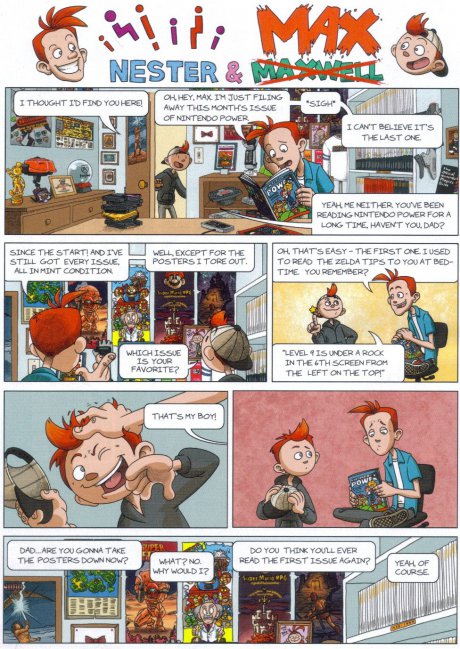 Howard and Max (final Nintendo Power)