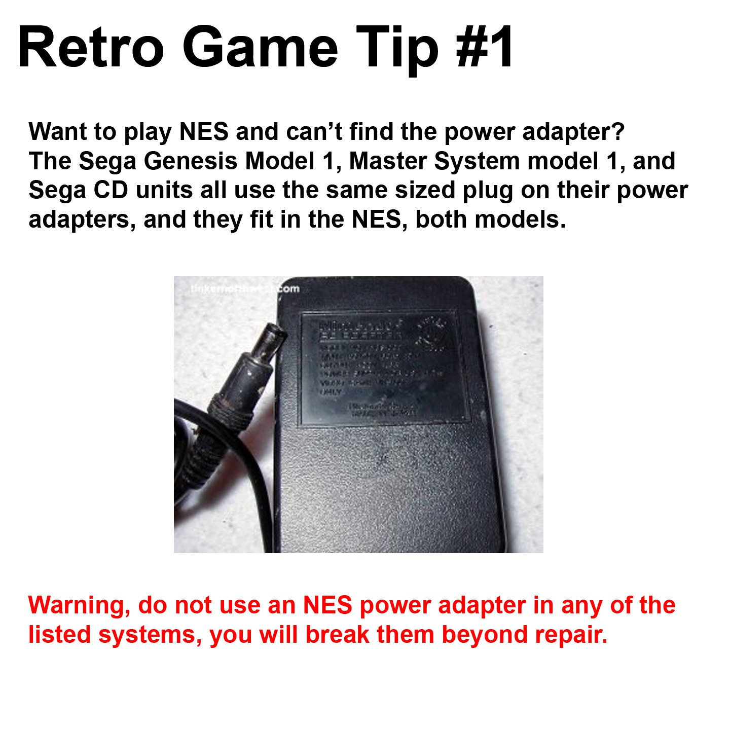 Retro Game tip #1