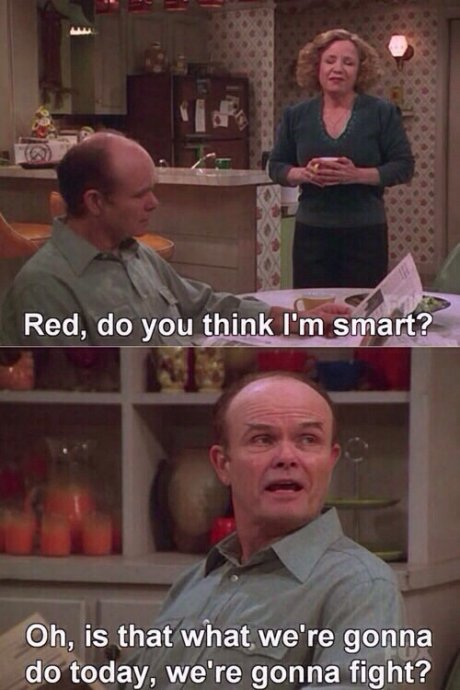 Oh Red...