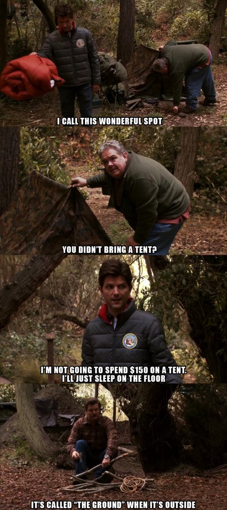 Some people just aren't the outdoorsy type.