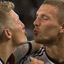 Schweinsteiger and Podolski