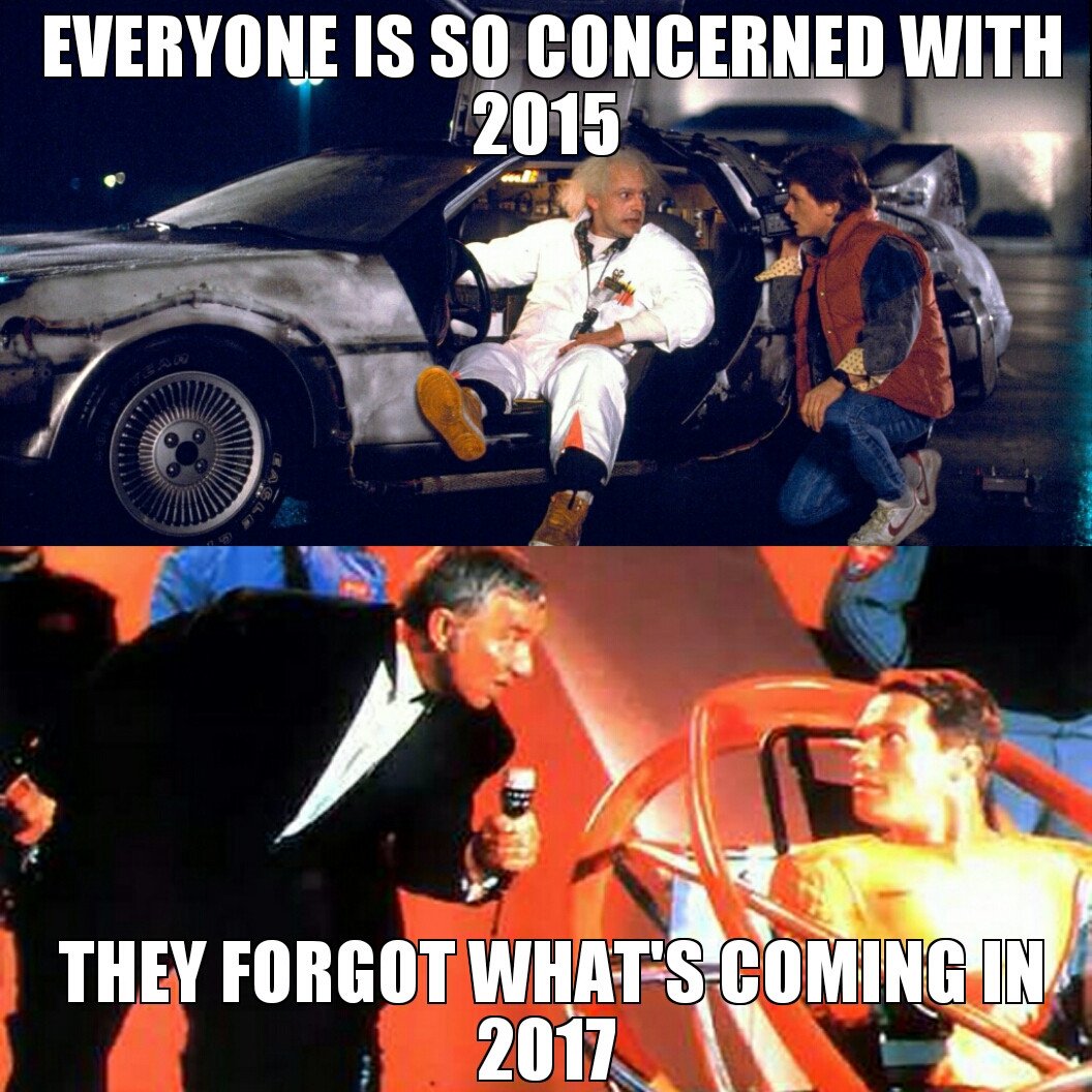 Back to the running man?