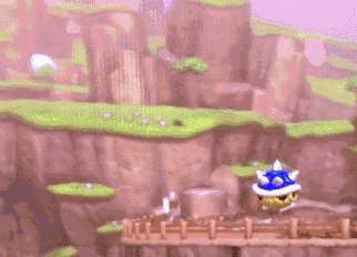 Being in first place in Mario Kart and then someone gets a blue shell