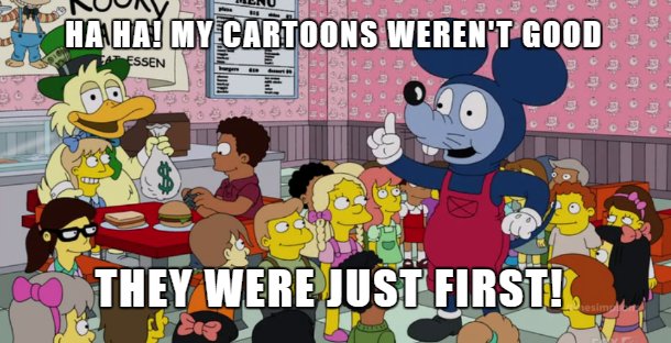 The Simpsons tell it how it is.