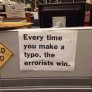 Grammar Nazis might have a point...