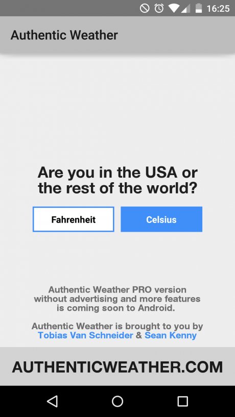 This authentic weather app gets it