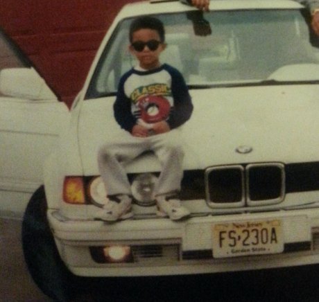 My younger self looks like I was about to drop an album.