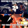 Back to the running man?