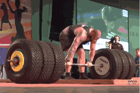The Mountain Dead-lifts 994 Pounds