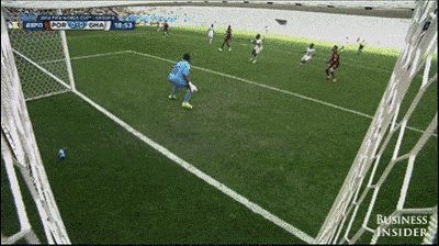 Ghanaian goalkeeper is pleased with his save