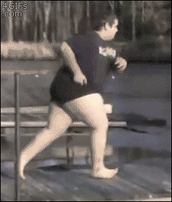 Epic Splash Landing