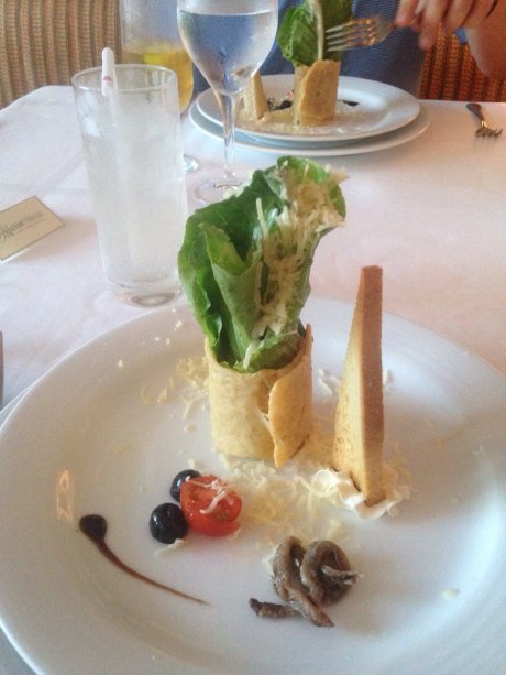 They told me it was a Caesar Salad...