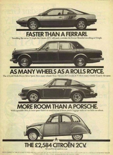 Truth in advertising.