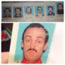 My buddy's commitment to his drivers license photos...