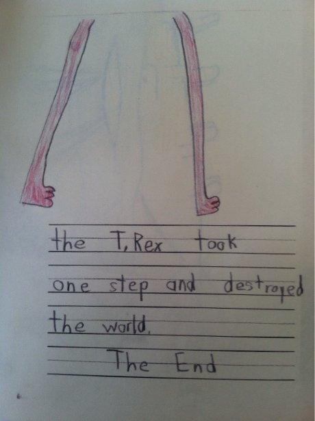 Written by 1st grade me