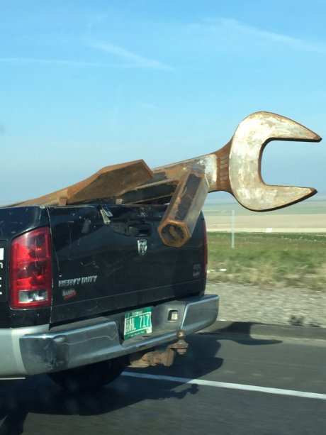 This guy must have some big nuts.