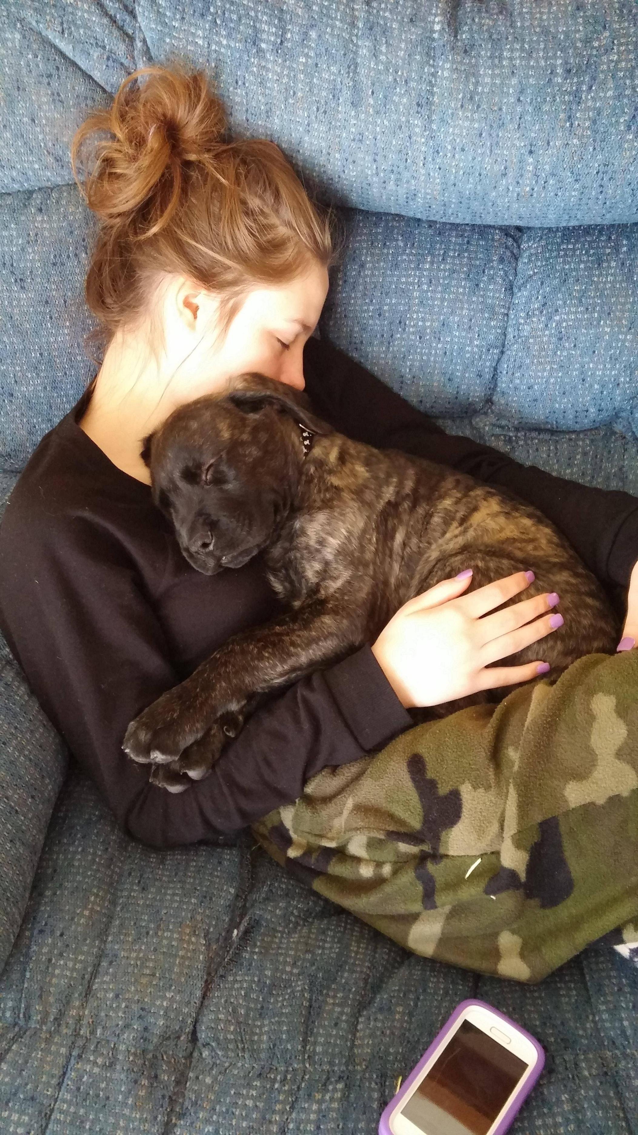 He refuses to sleep with anyone else but her.
