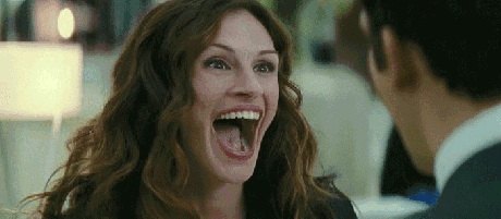 Julia Roberts' smile is downright infectious
