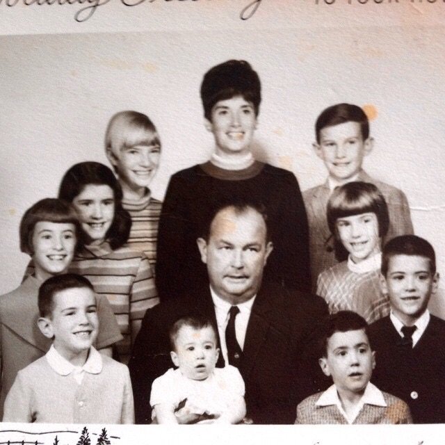 My grandfather... the face of a man who had 9 kids