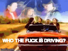 Back in the 90s, cars drove themselves.