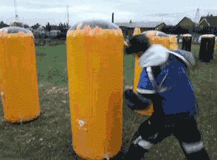 Punching Bags Finally Get Payback!