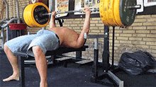 Showing off at the gym