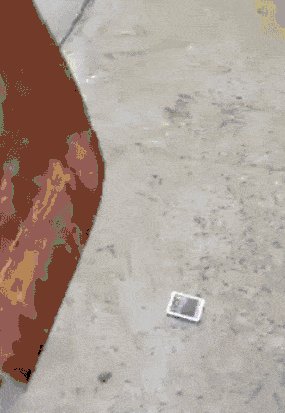 Hitting a phone battery with a hammer