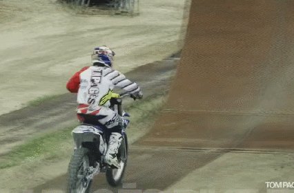 Tom Page invents a new trick, sweet!