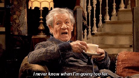 I present to you, Sir Ian McKellen