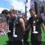 How the German team presented the World Cup to the fans in Berlin...