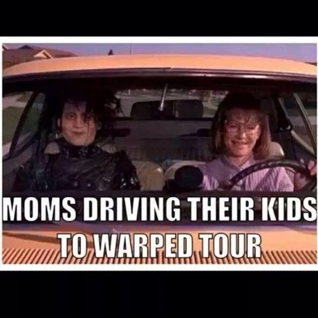 Going to Warped Tour this Wednesday...