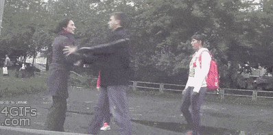 Taekwondo champ Olga Ivanova neutralizes a bully