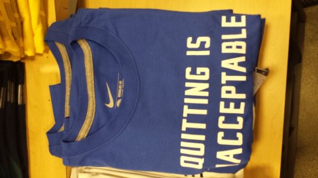 Nike needs to work on their folding.