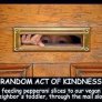 Random act of kindness
