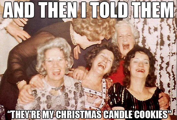 "Christmas cookies that look like a candle"