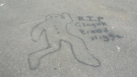 Found this behind a Target Store... RIP