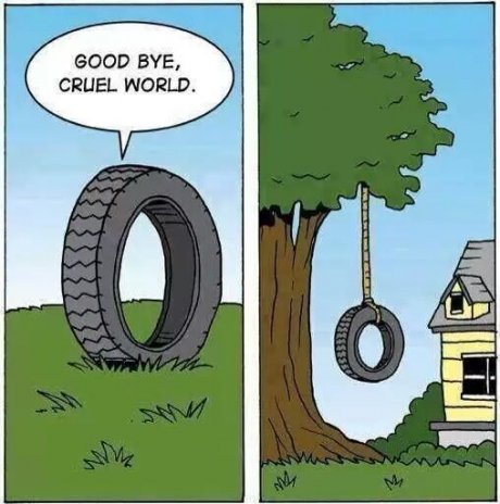 Tired of this world..