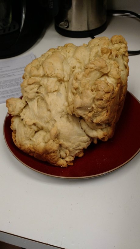 Tried out the bread maker I got for Xmas. Naaaiiiled it