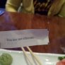 Dont know what it says but my wife laughed.