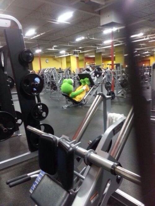 The new year always brings the weirdos out to the gym