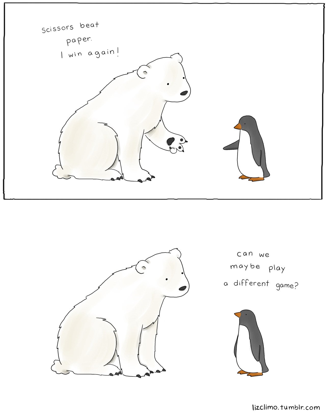 Polar Bear vs Penguin