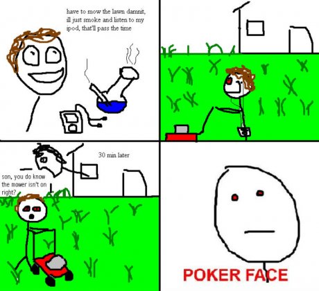 Doing grass