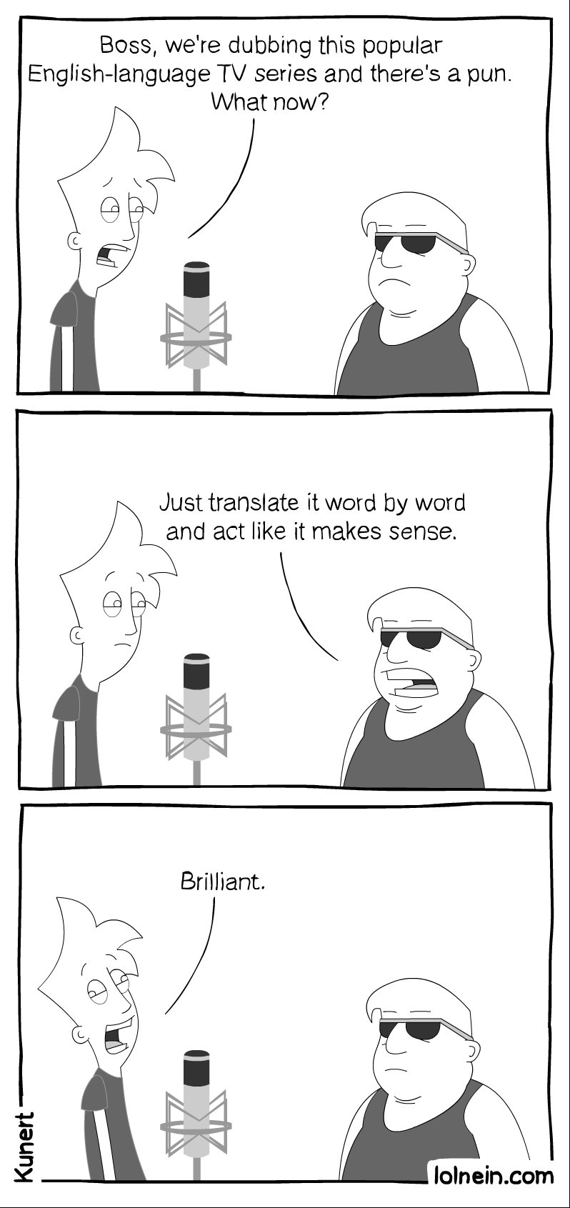 Why I don't like dubbing