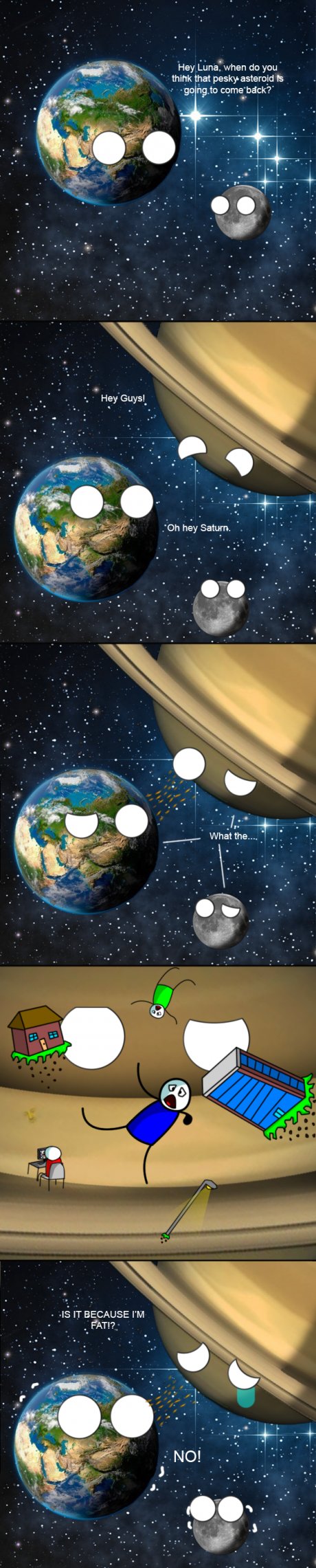 Saturn Has Weight Issues