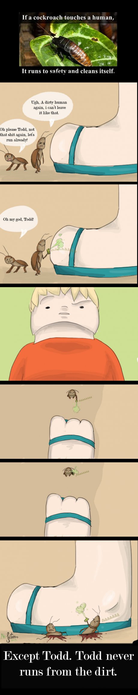 Comic 8. Cockroach Todd