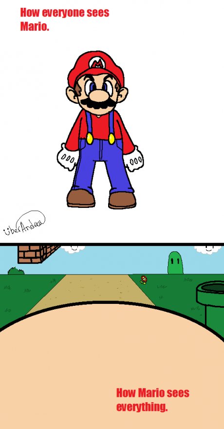 How everyone sees Mario...