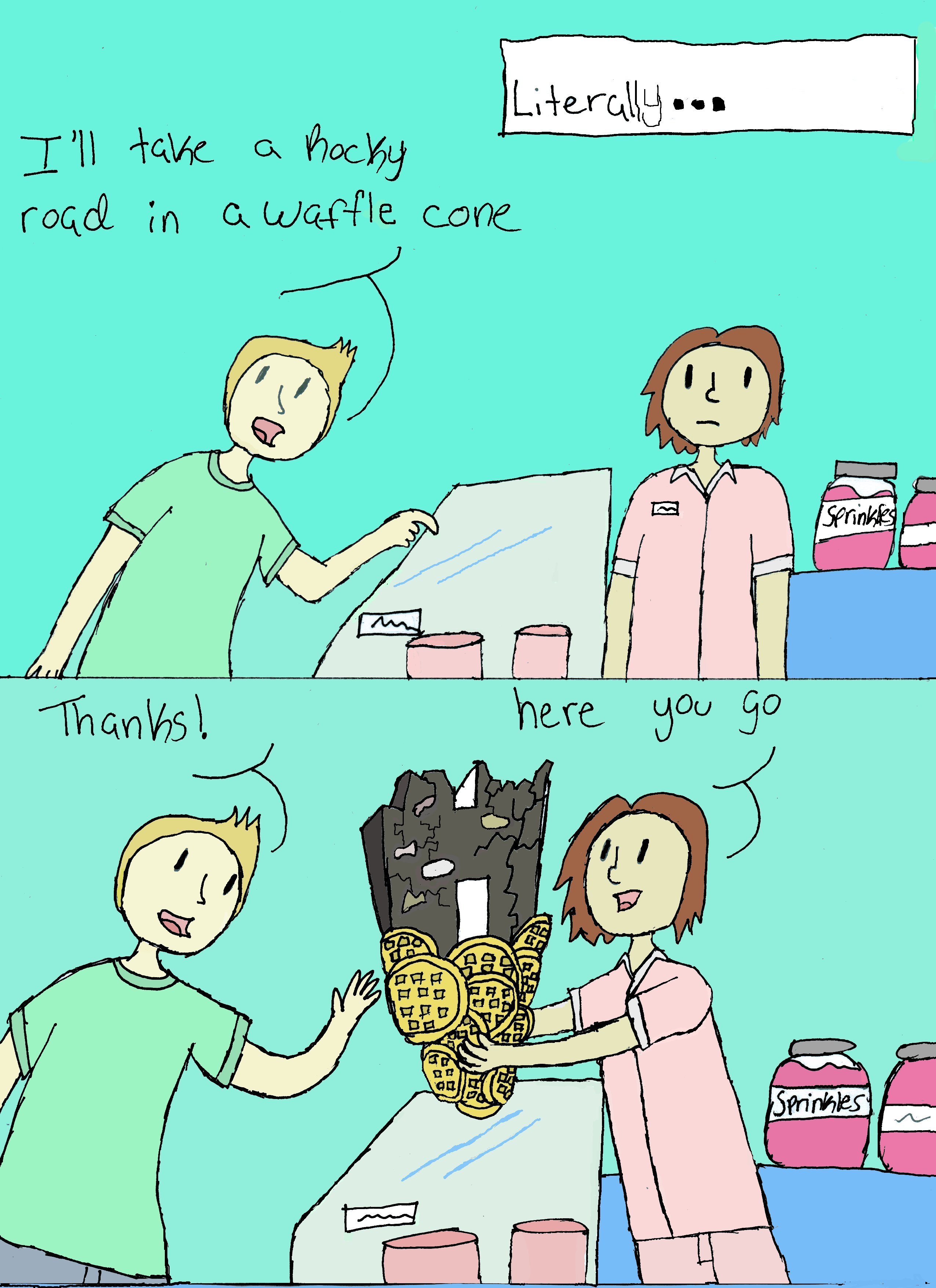 literally..