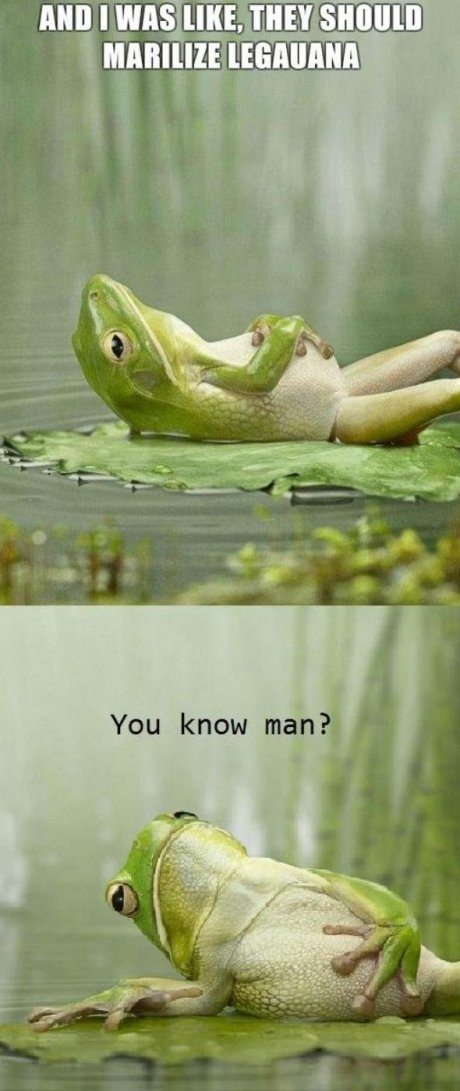 You know man?