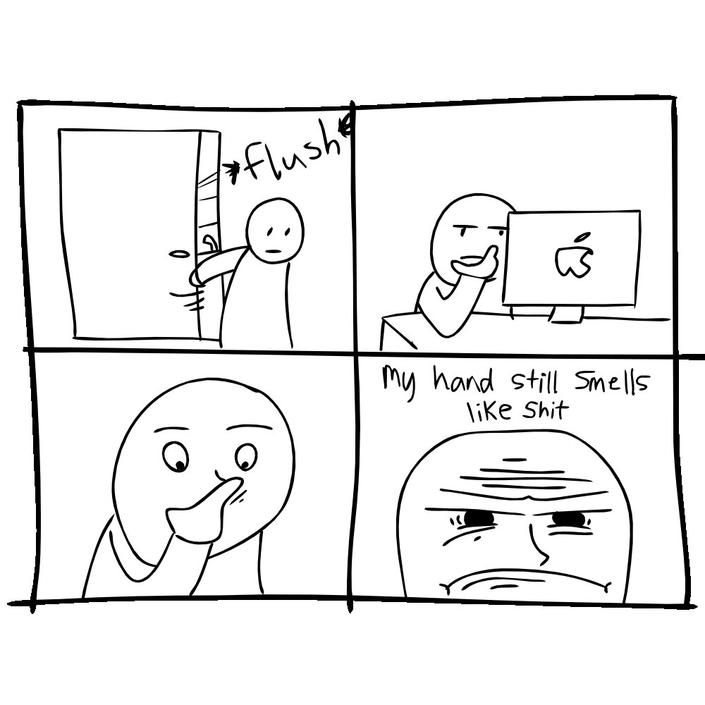 a shitty comic