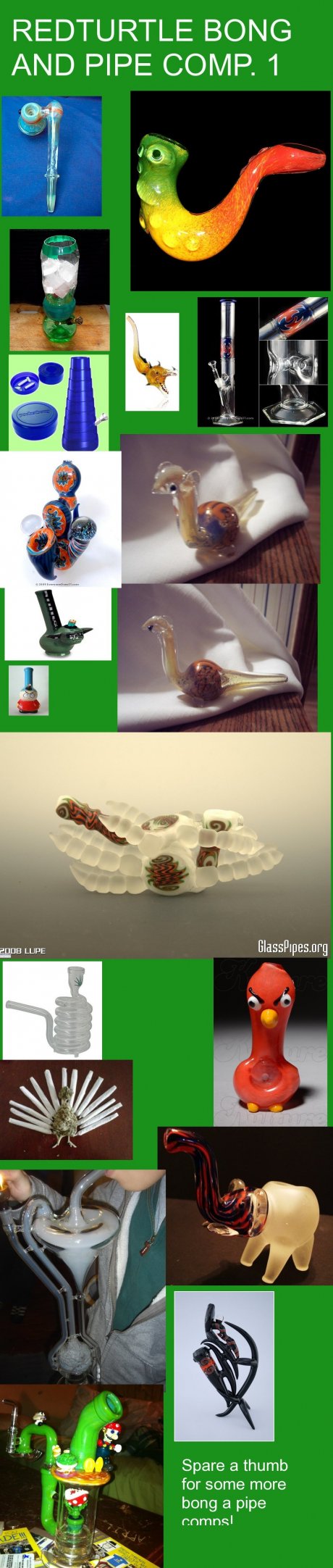 (enlarge image) Bong and Pipe Comp.1